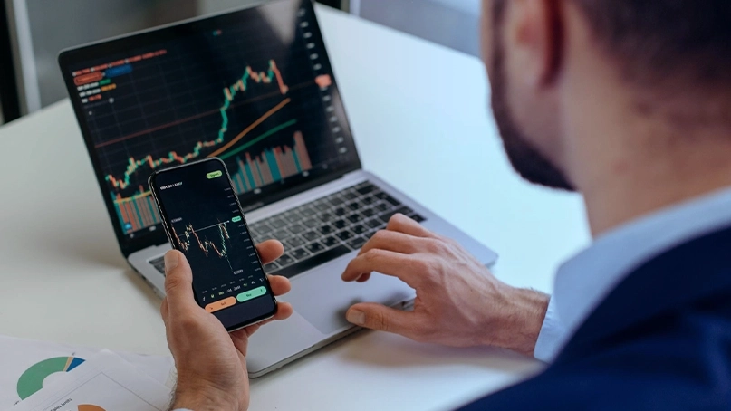 Panel de control de trading de Rápido Fincoura